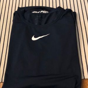 Nike pro long sleeved shirt
